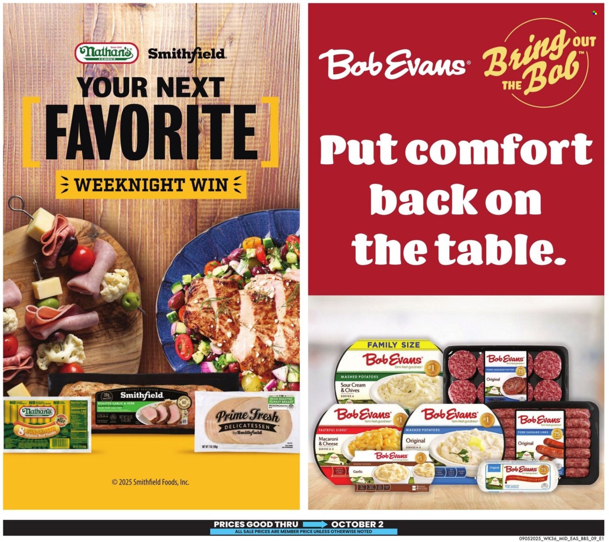 Safeway ad - 09/05/2025 - 10/02/2025. Page 9