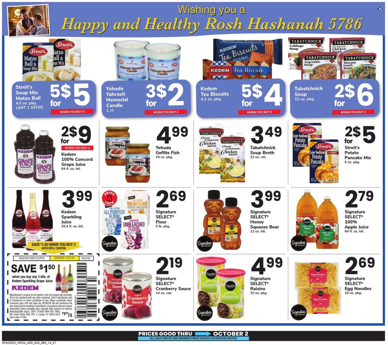 Safeway ad - 09/05/2025 - 10/02/2025. Page 14