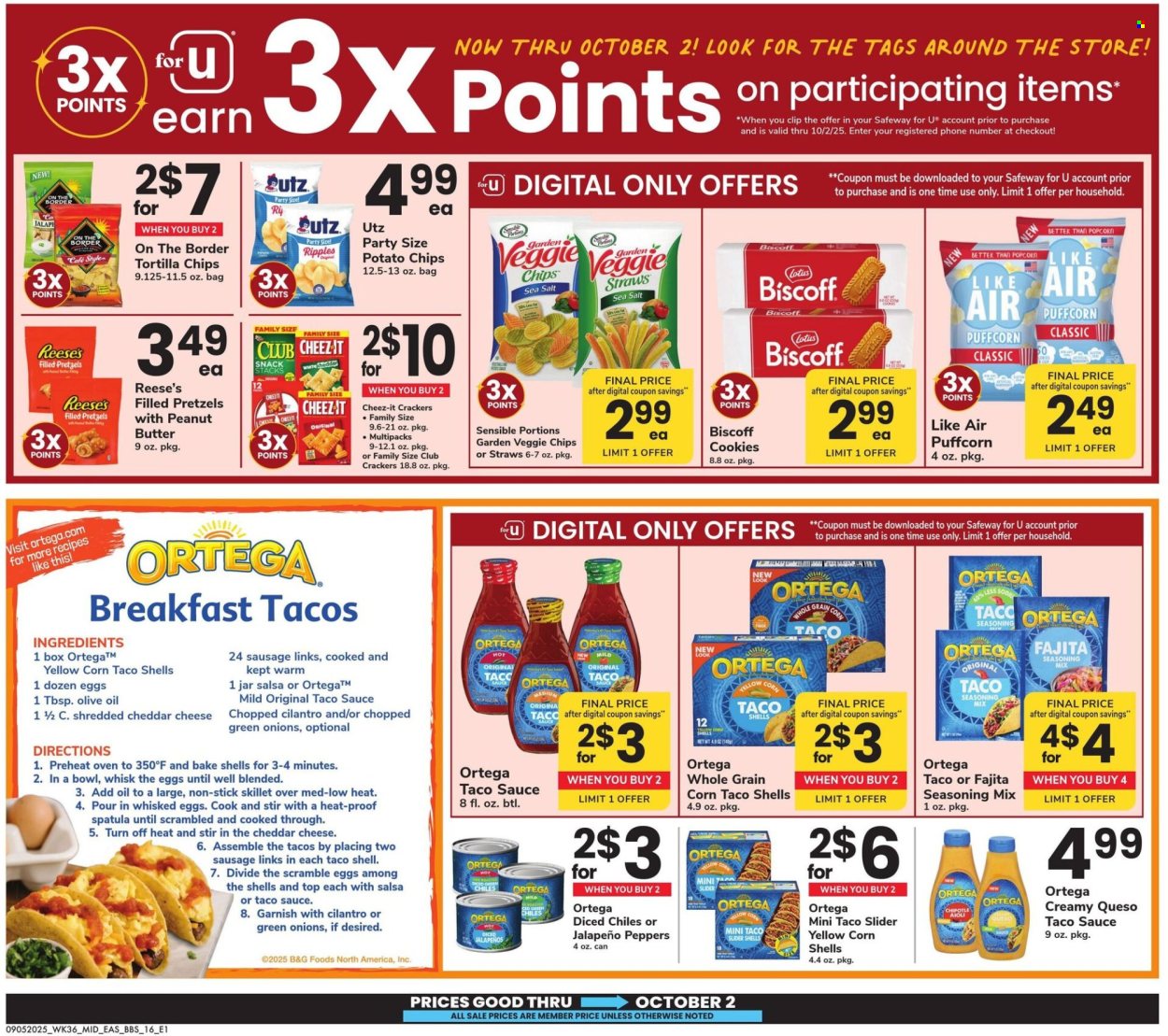 Safeway ad - 09/05/2025 - 10/02/2025. Page 16