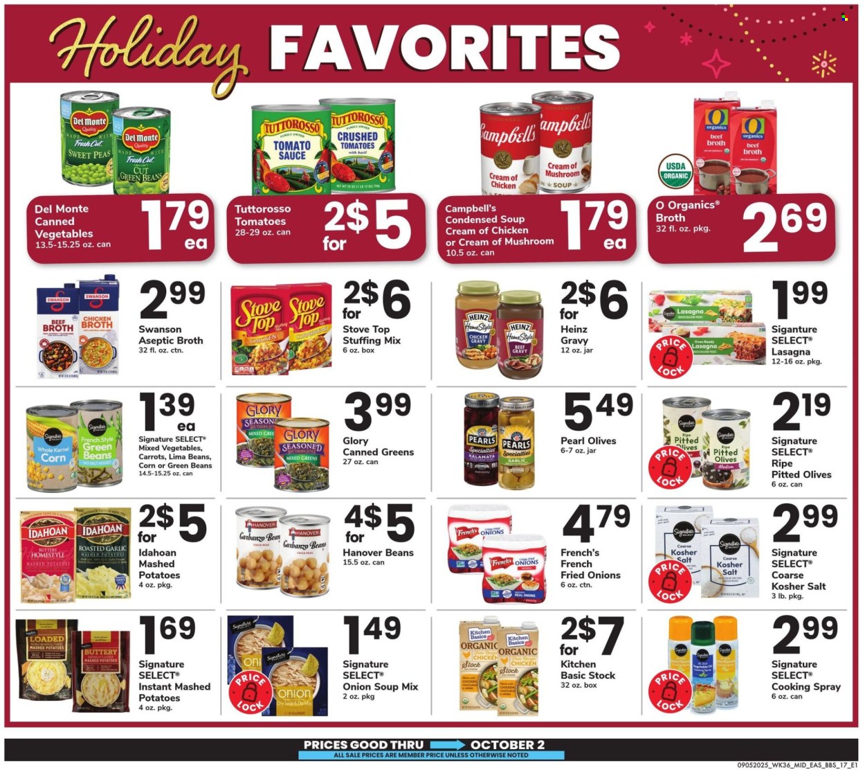 Safeway ad - 09/05/2025 - 10/02/2025. Page 17