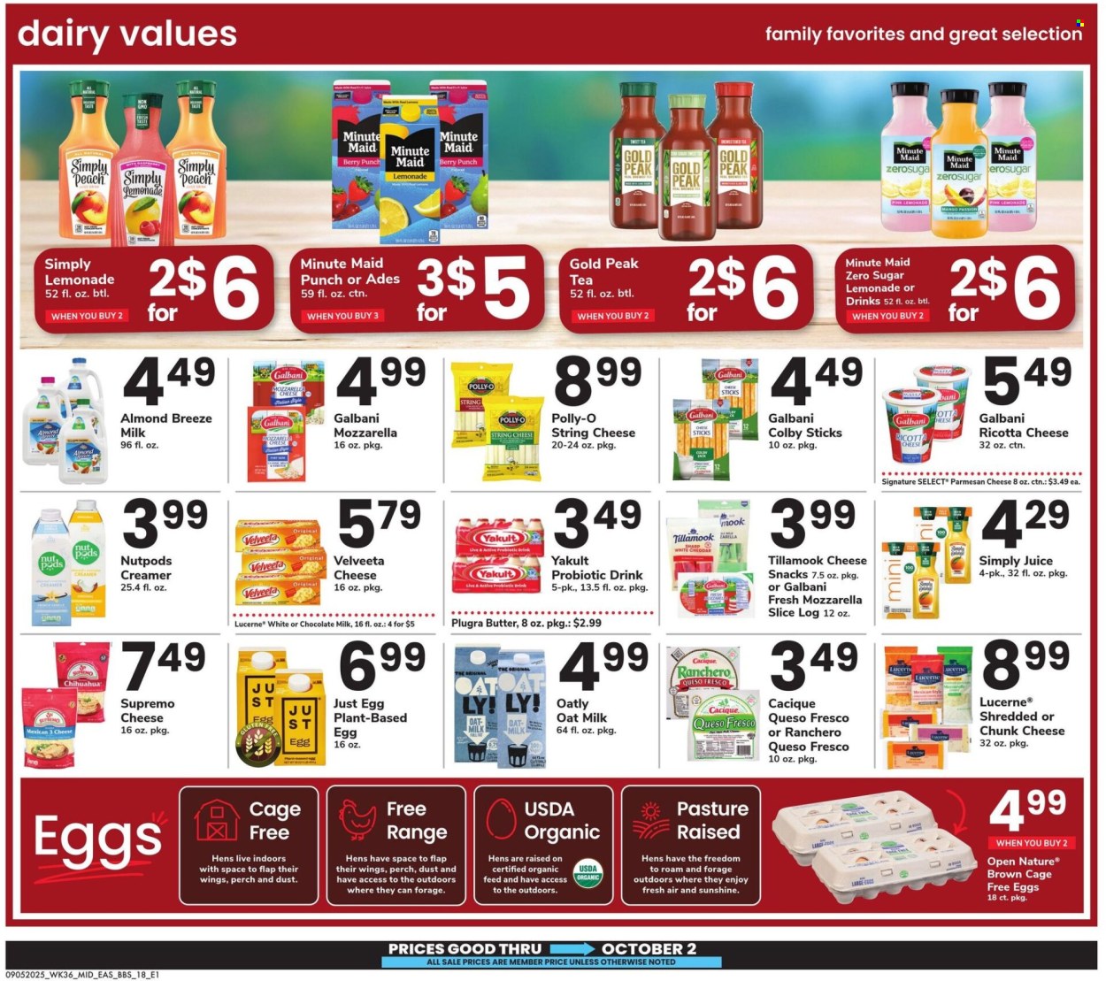 Safeway ad - 09/05/2025 - 10/02/2025. Page 18