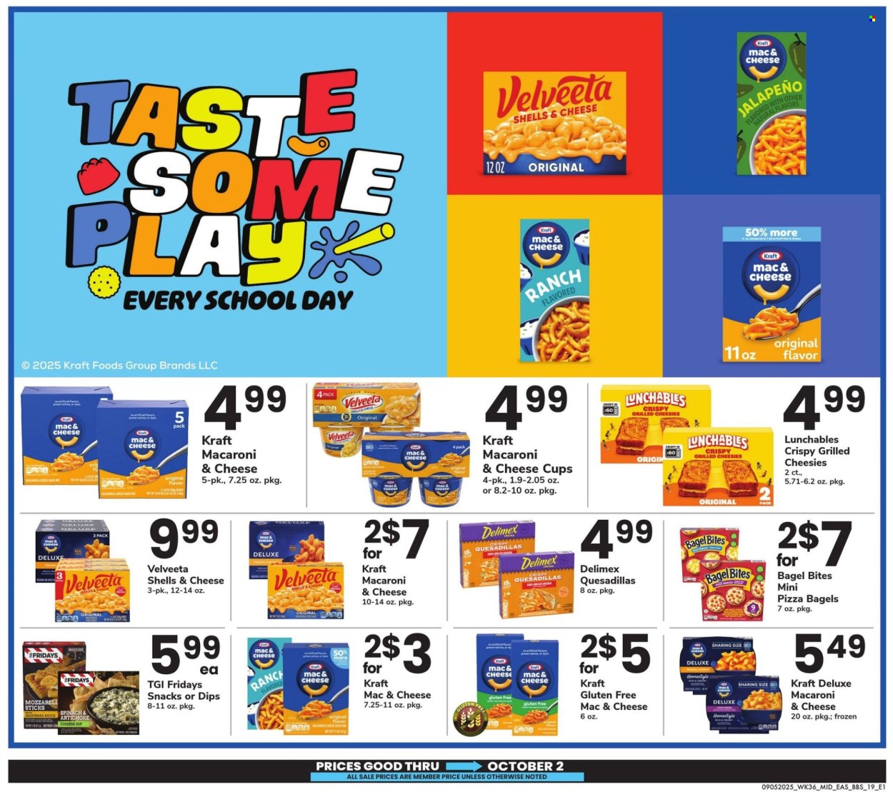Safeway ad - 09/05/2025 - 10/02/2025. Page 19