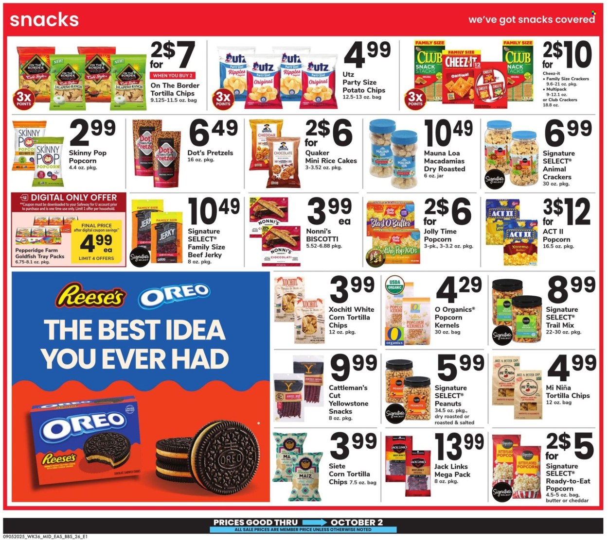 Safeway ad - 09/05/2025 - 10/02/2025. Page 26
