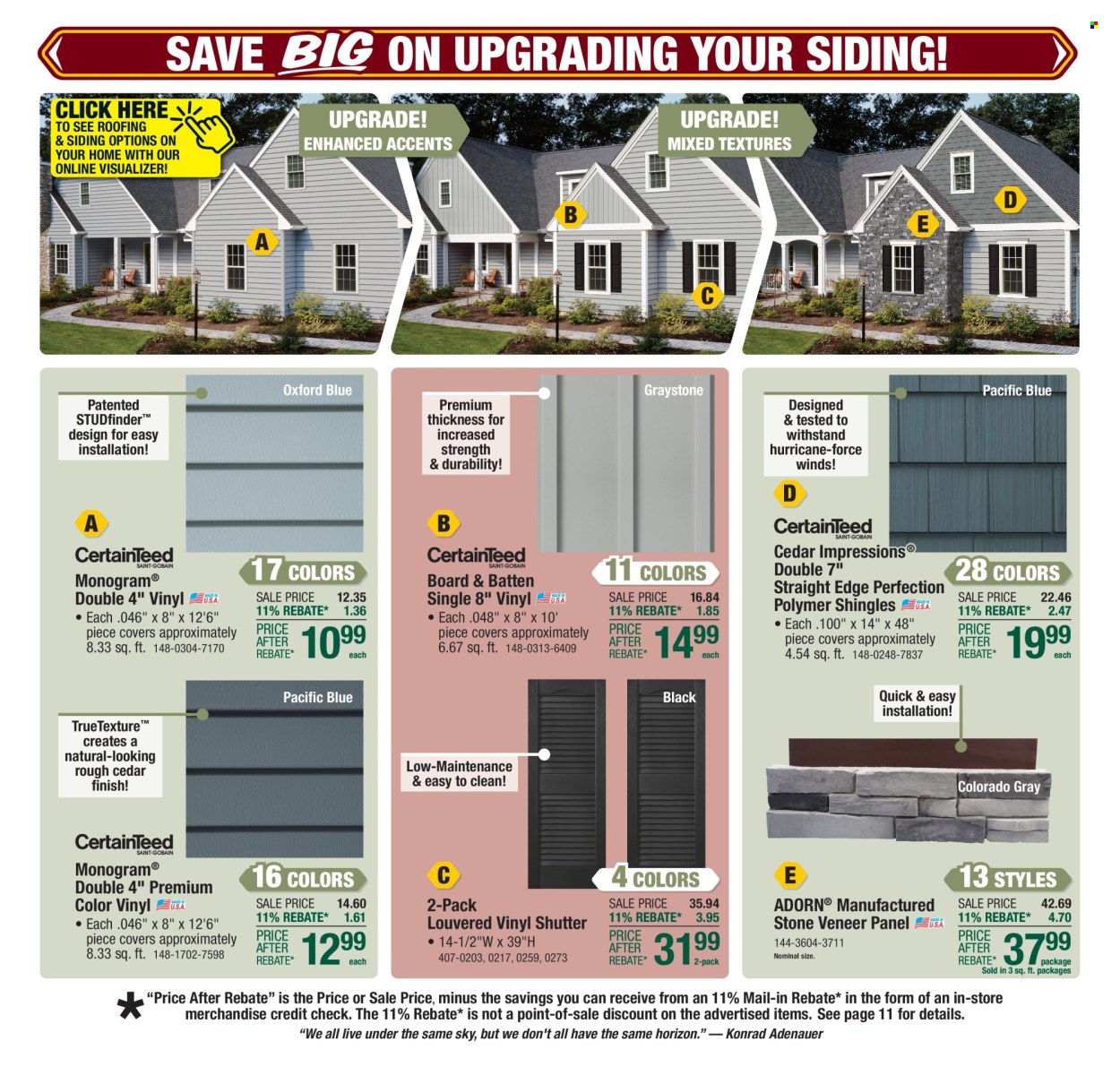 Menards ad - 09/25/2025 - 10/05/2025. Page 8