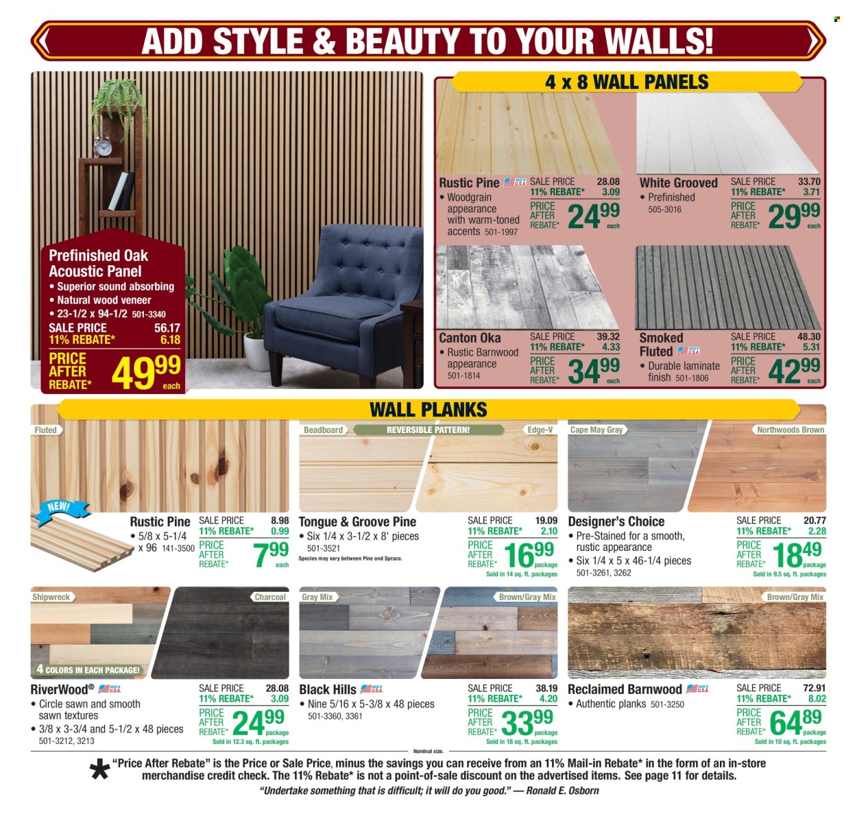 Menards ad - 09/25/2025 - 10/05/2025. Page 10