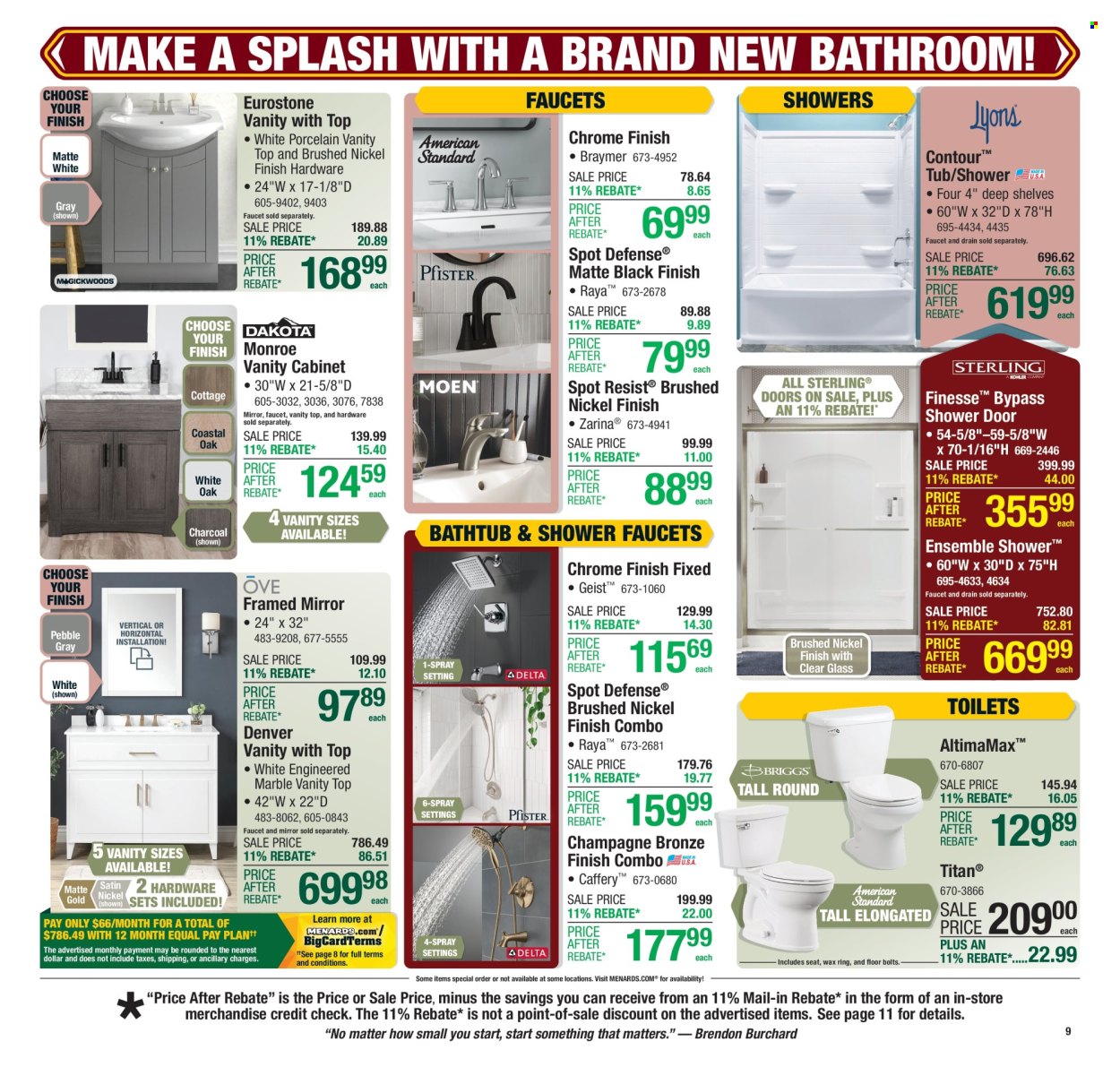 Menards ad - 09/25/2025 - 10/05/2025. Page 14