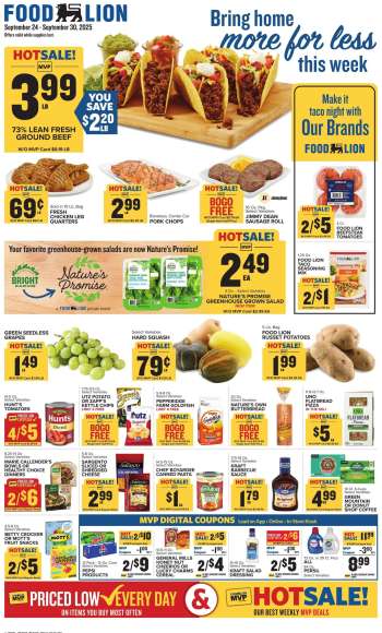 thumbnail - Food Lion Ad - Weekly Ad