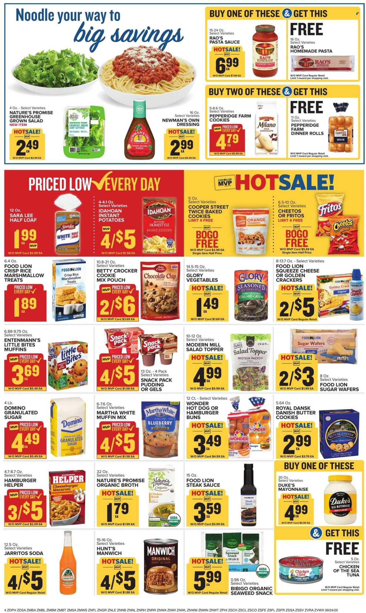 Food Lion ad - 09/24/2025 - 09/30/2025. Page 5