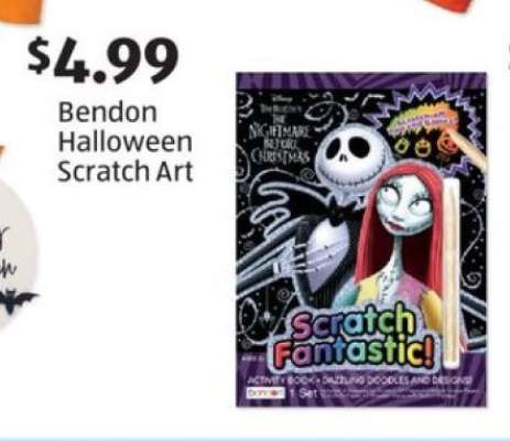 Bendon Halloween Scratch Art
