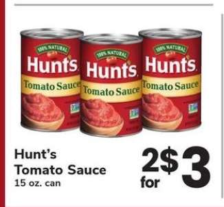 Hunt's Tomato Sauce