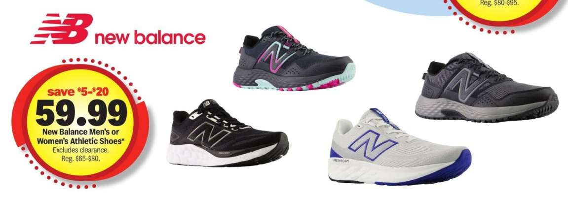 New Balance Men's or Women's Athletic Shoes*