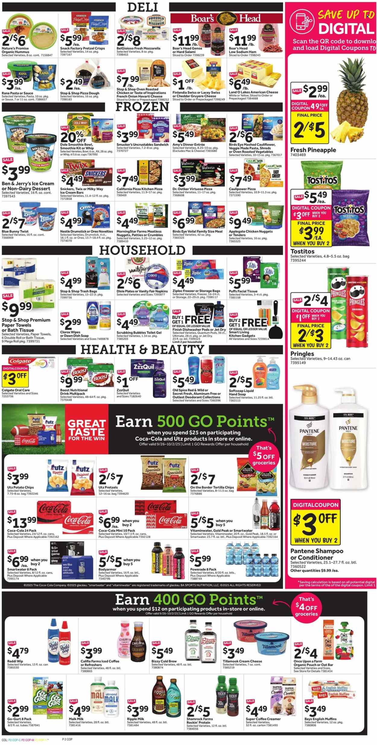 Stop & Shop ad - 09/26/2025 - 10/02/2025. Page 2