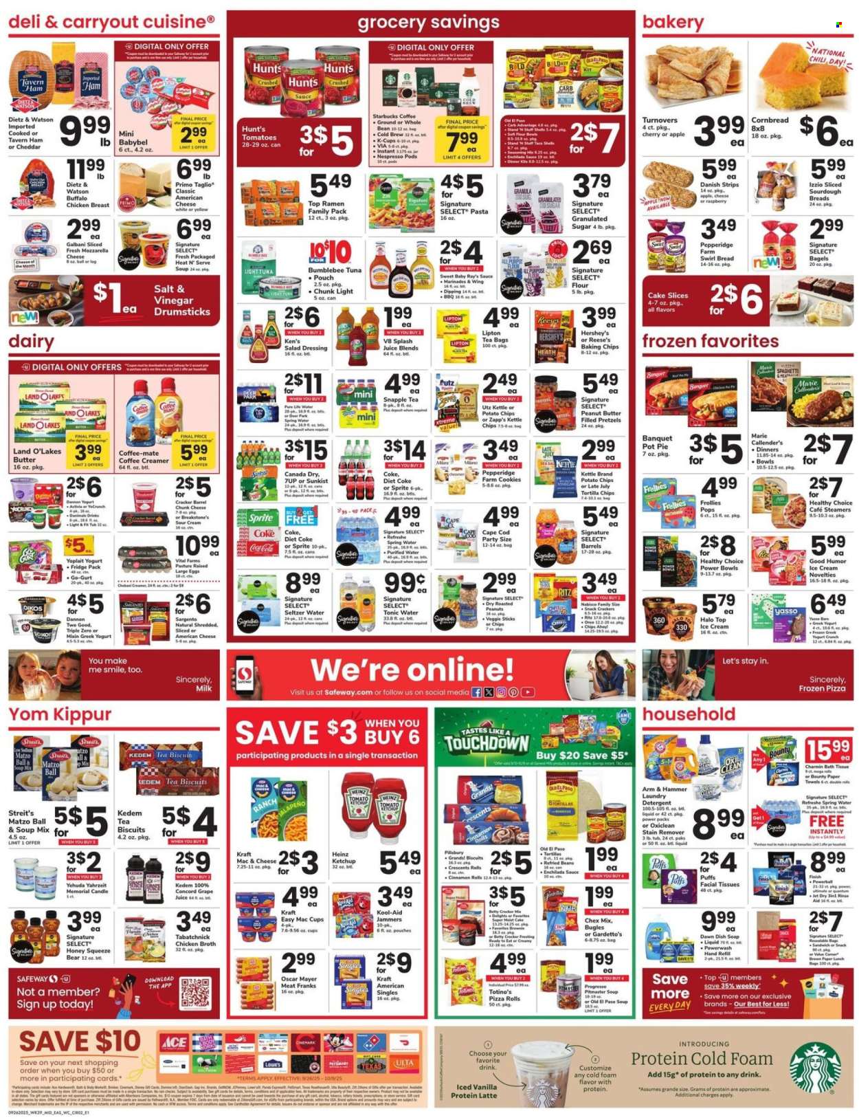 Safeway ad - 09/26/2025 - 10/02/2025. Page 3