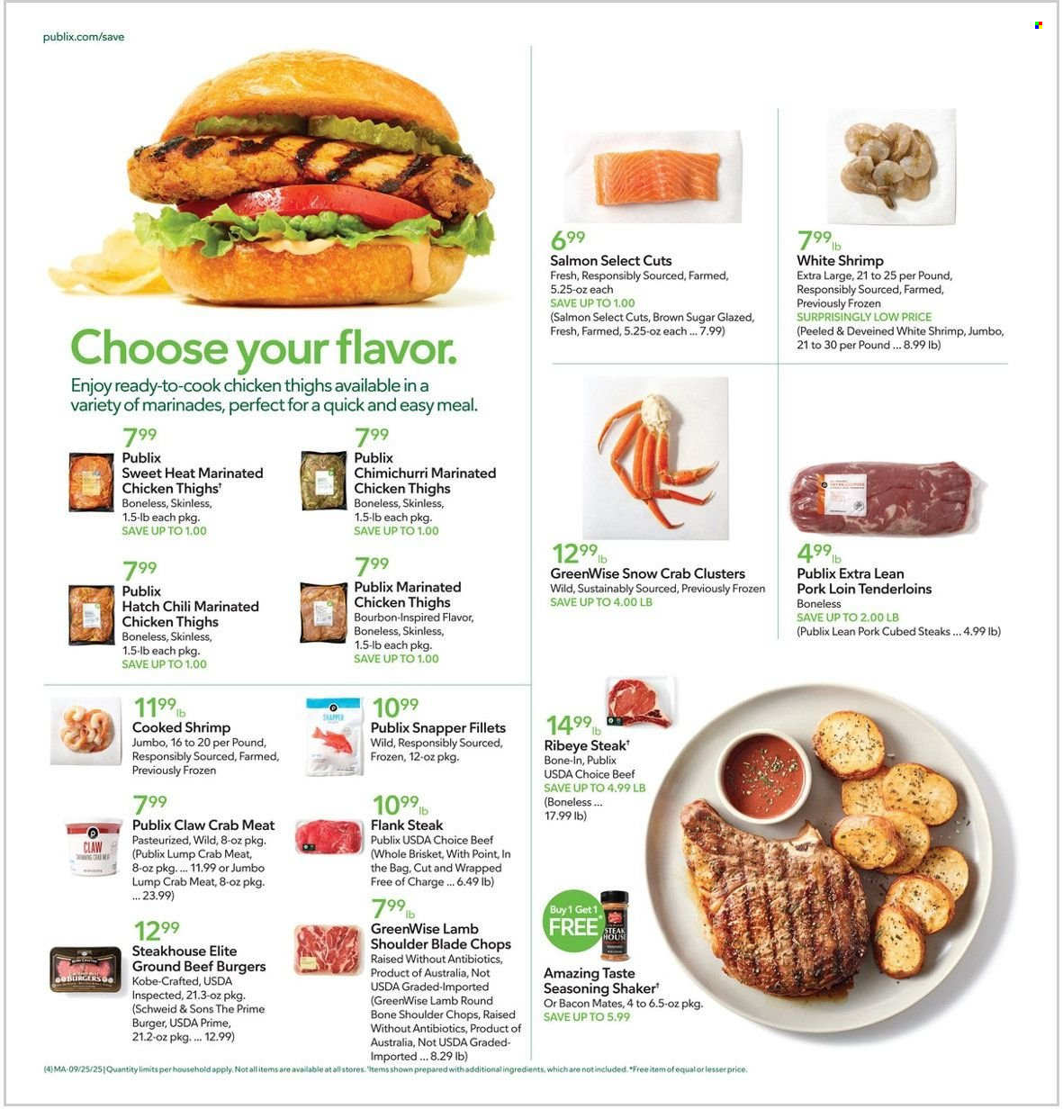 Publix ad - 09/25/2025 - 10/01/2025. Page 4