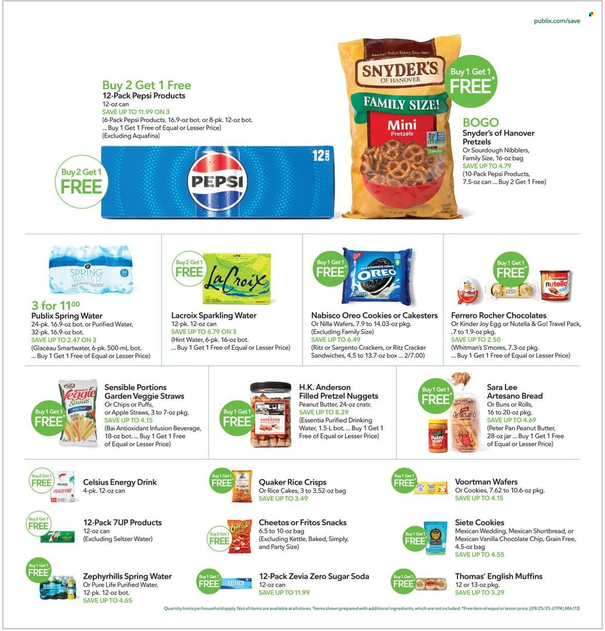 Publix ad - 09/25/2025 - 10/01/2025. Page 13