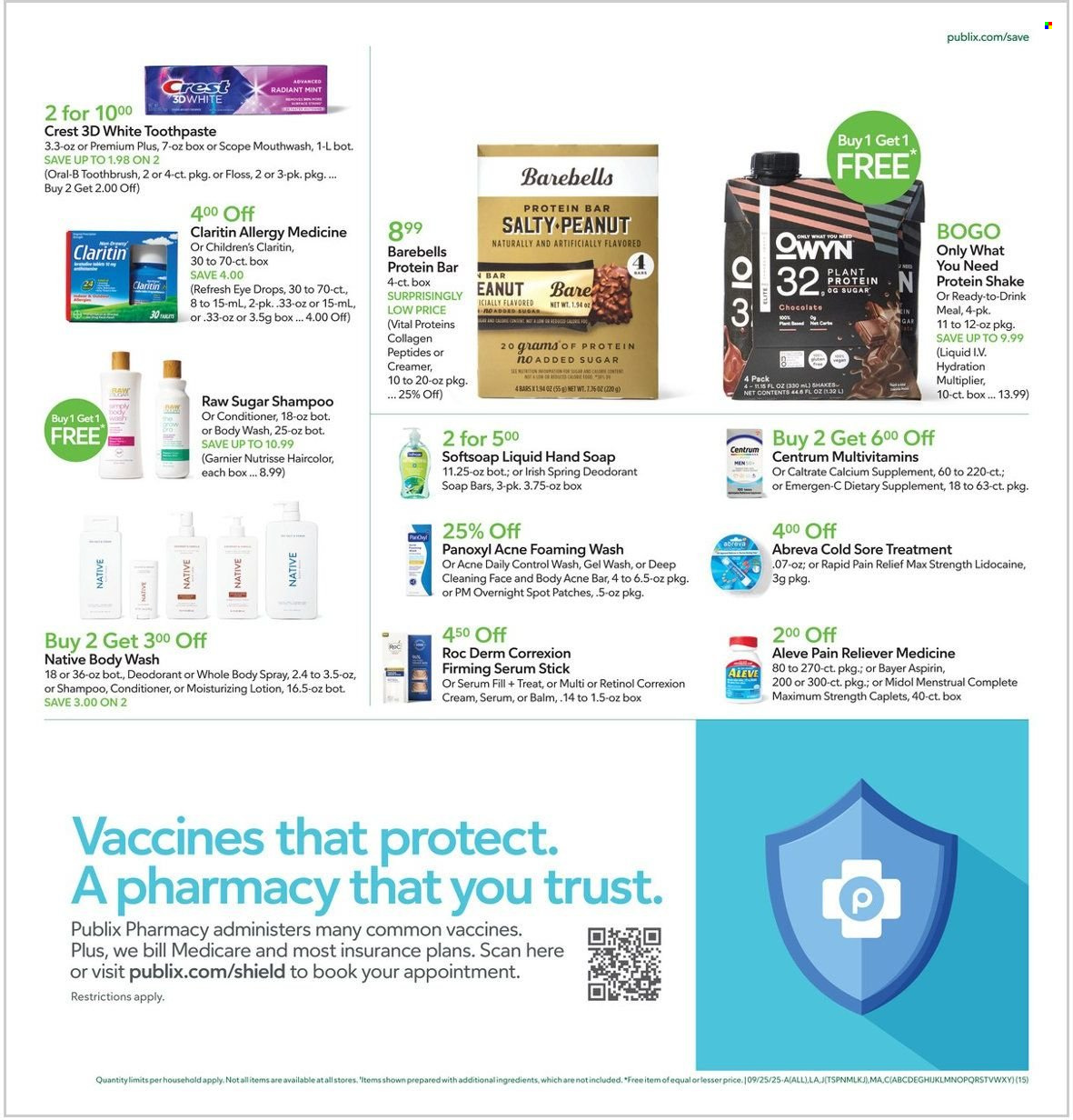 Publix ad - 09/25/2025 - 10/01/2025. Page 15