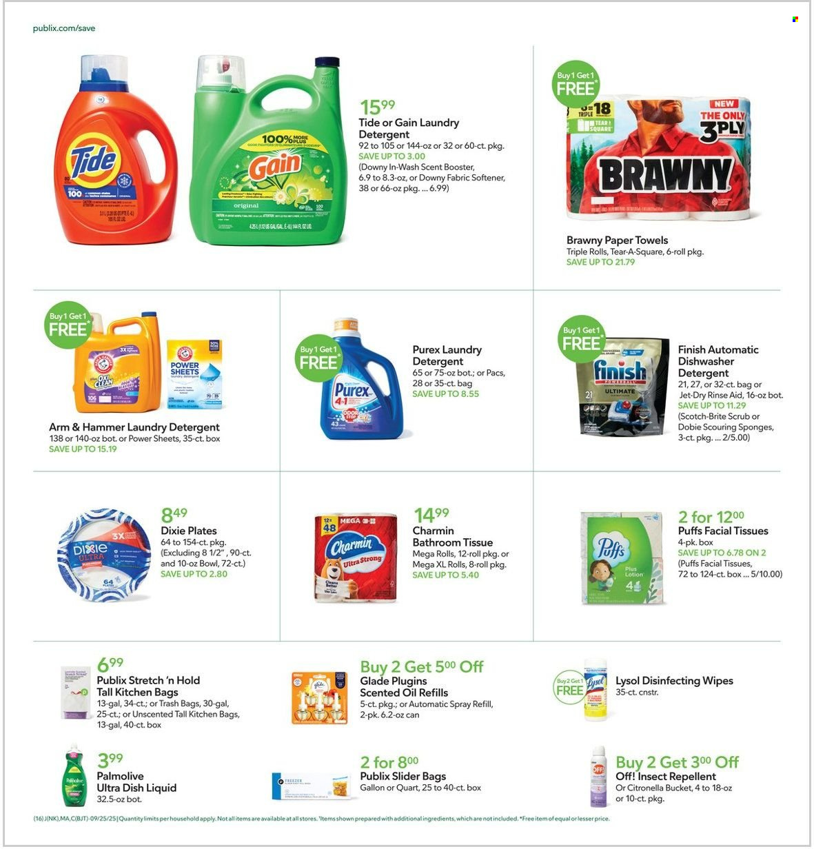 Publix ad - 09/25/2025 - 10/01/2025. Page 16