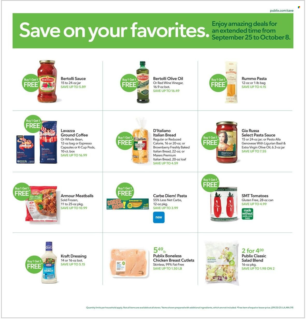 Publix ad - 09/25/2025 - 10/01/2025. Page 19