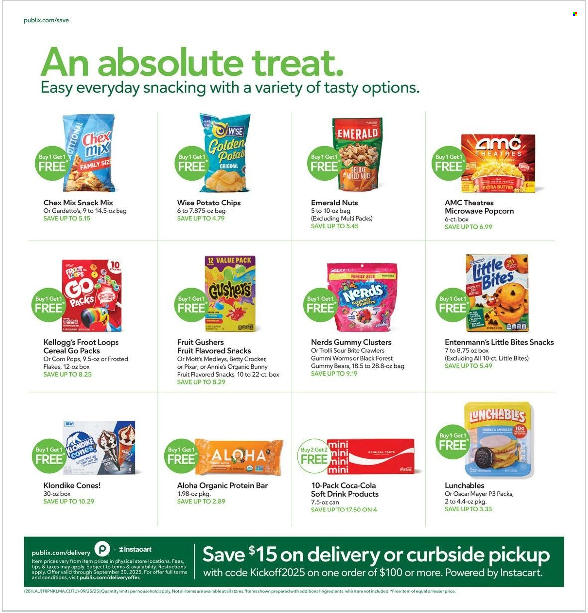 Publix ad - 09/25/2025 - 10/01/2025. Page 20