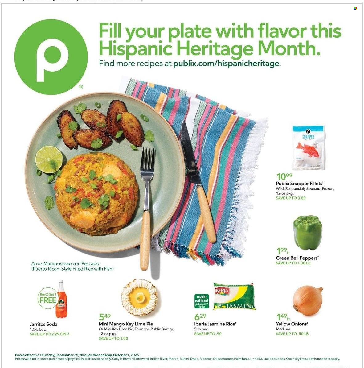 Publix ad - 09/25/2025 - 10/01/2025. Page 1