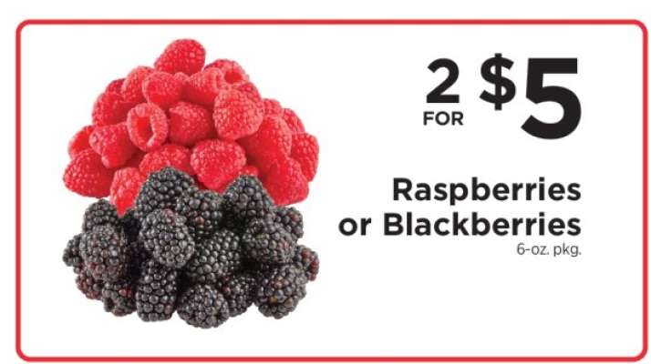 Raspberries or Blackberries