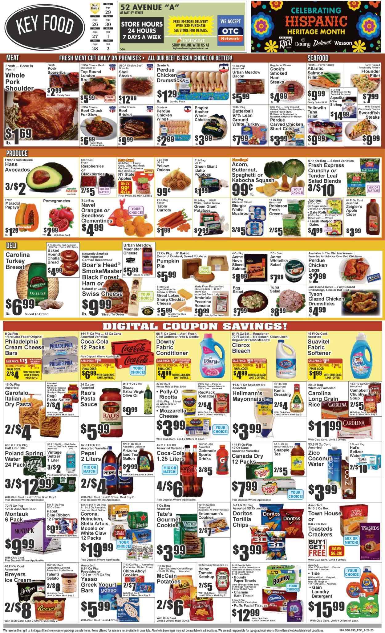 Key Food ad - 09/26/2025 - 10/02/2025. Page 1