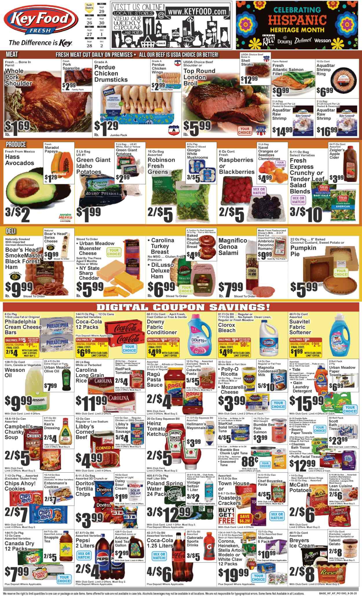 Key Food ad - 09/26/2025 - 10/02/2025. Page 1