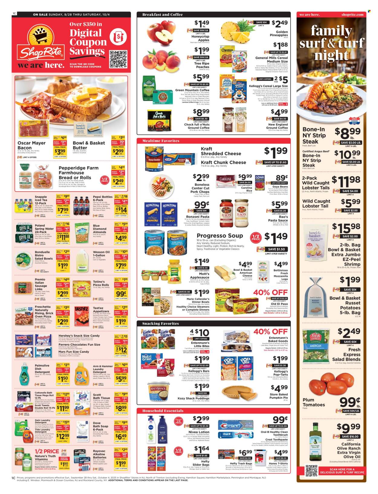 ShopRite ad - 09/28/2025 - 10/04/2025. Page 2