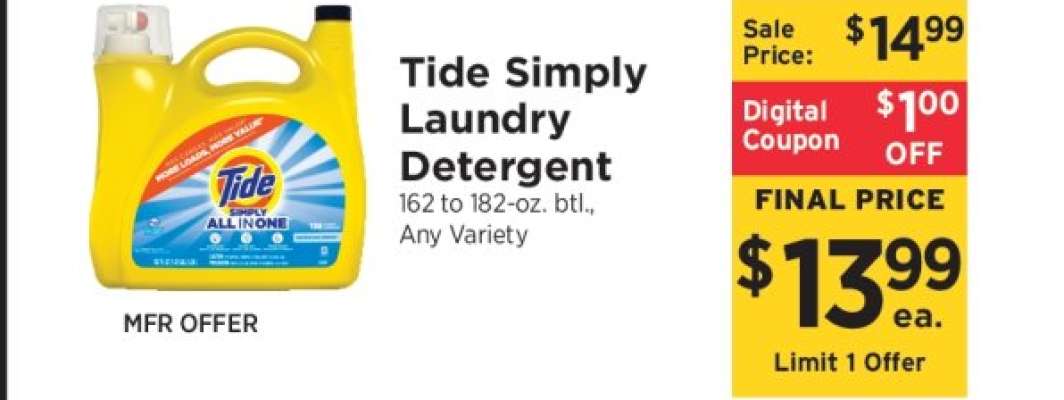 Tide Simply Laundry Detergent