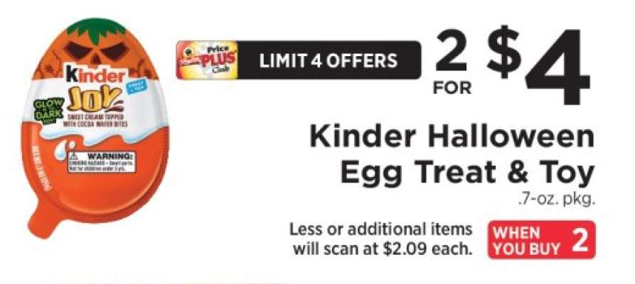 Kinder Halloween Egg Treat & Toy