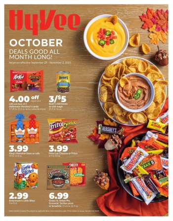 Hy-Vee Flyer - 09/29/2025 - 11/02/2025.