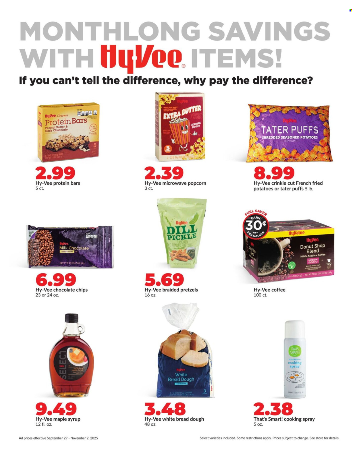 Hy-Vee ad - 09/29/2025 - 10/05/2025. Page 6