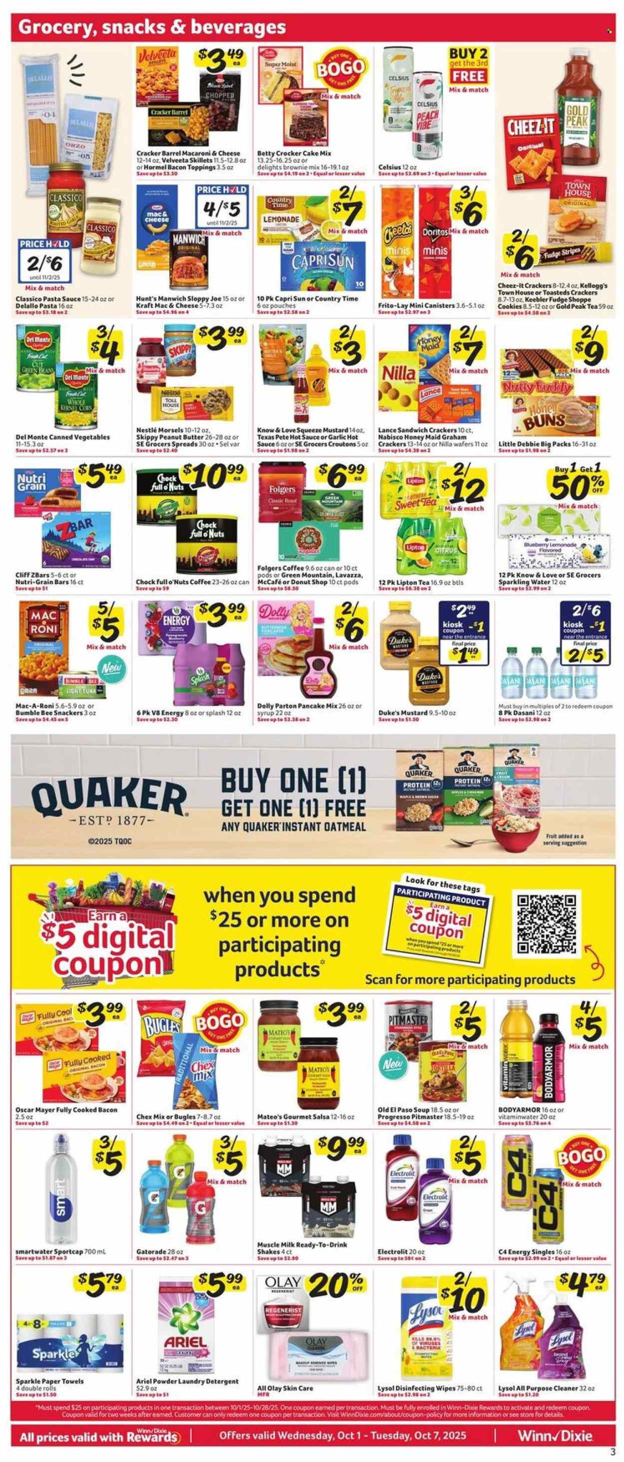 Winn Dixie ad - 10/01/2025 - 10/07/2025. Page 3
