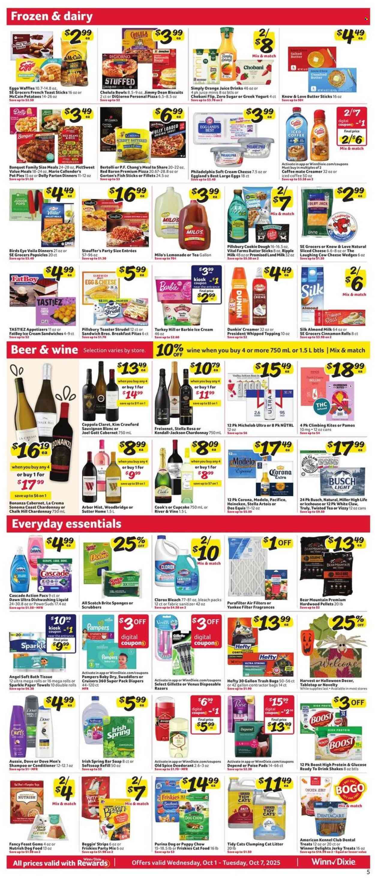 Winn Dixie ad - 10/01/2025 - 10/07/2025. Page 5