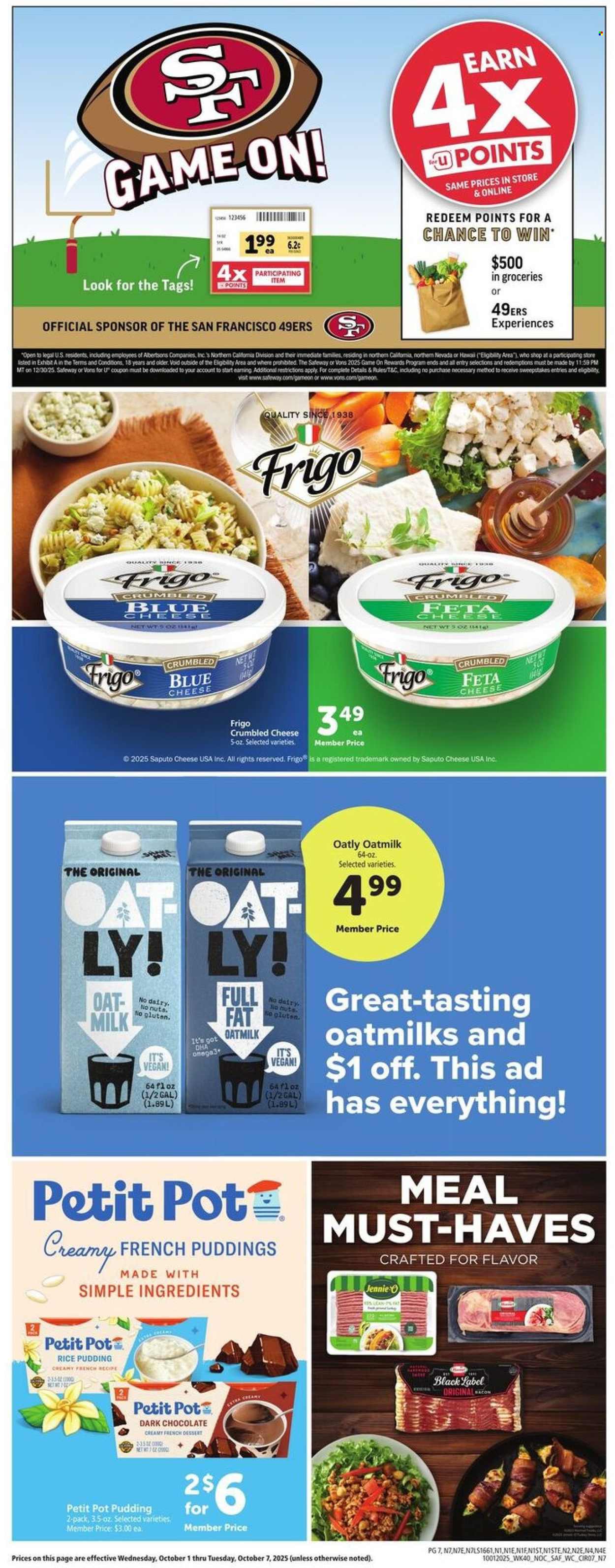 Safeway ad - 10/01/2025 - 10/07/2025. Page 7