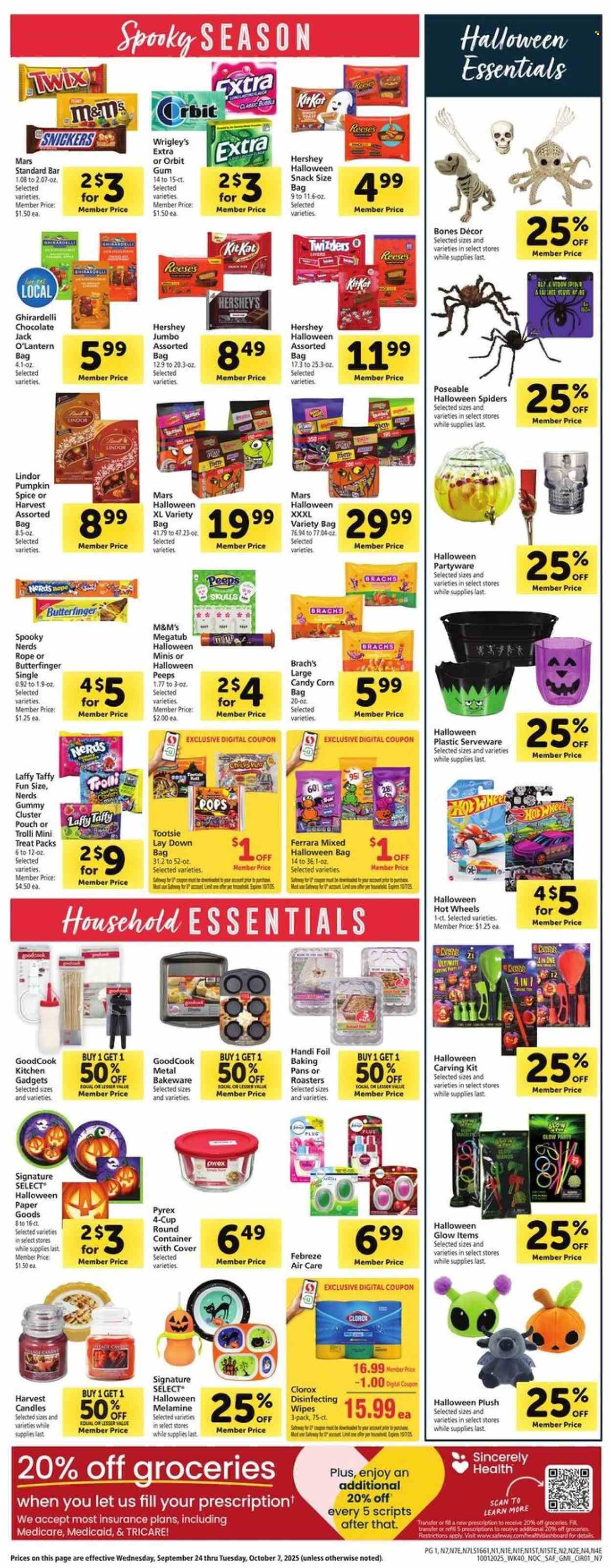 Safeway ad - 10/01/2025 - 10/07/2025. Page 10