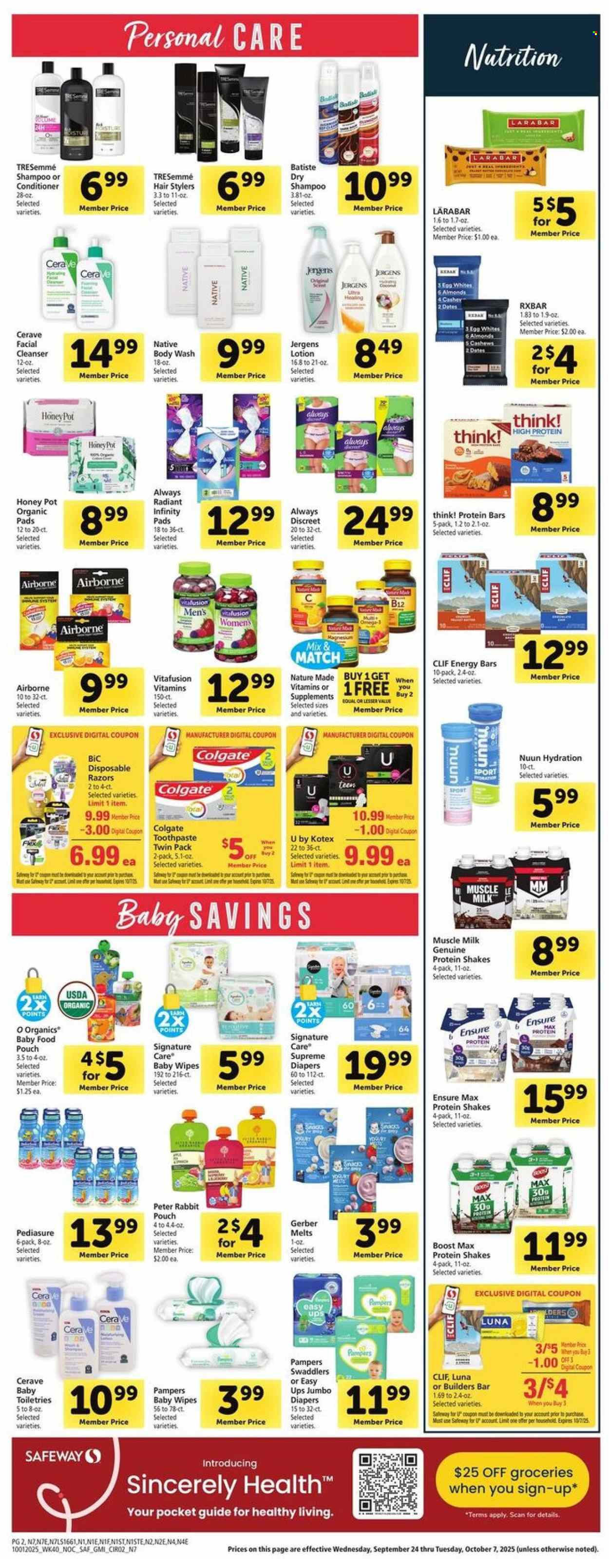 Safeway ad - 10/01/2025 - 10/07/2025. Page 11