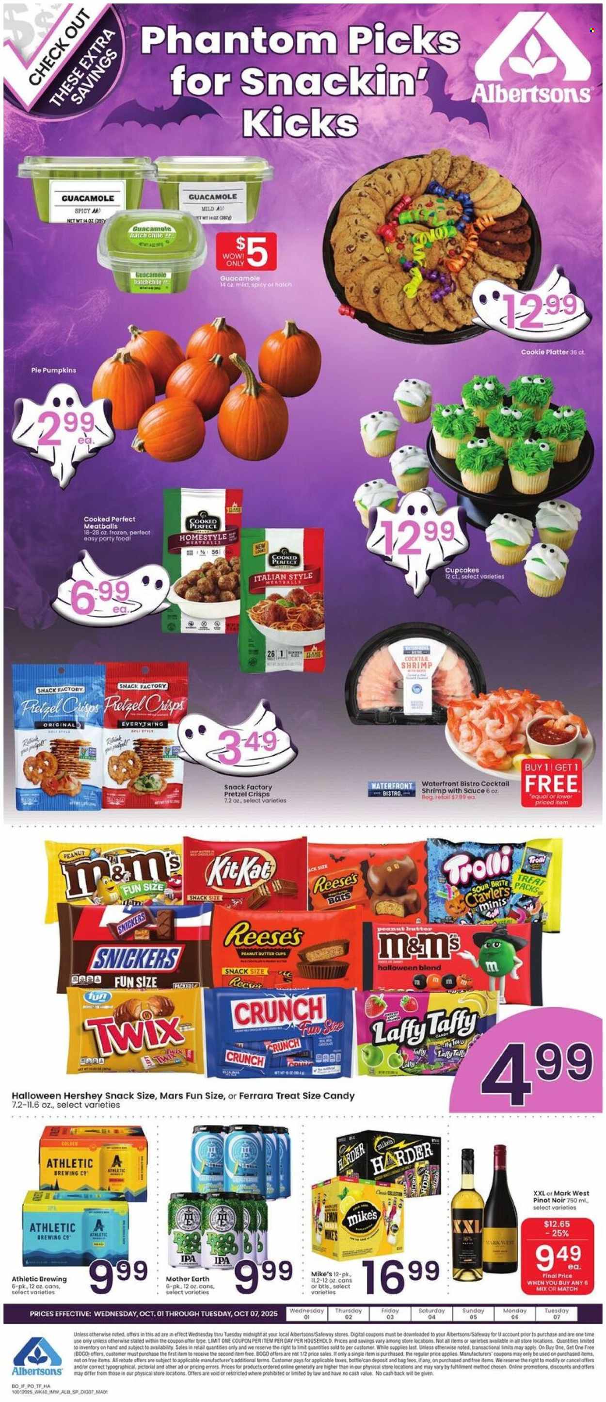 Albertsons ad - 10/01/2025 - 10/07/2025. Page 1