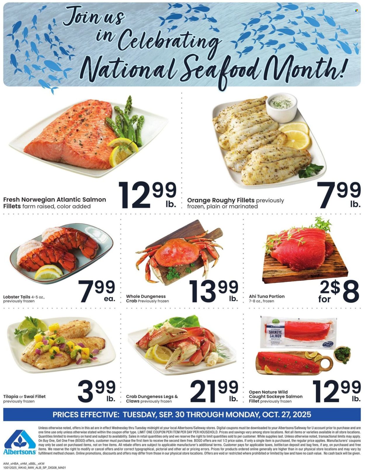 Albertsons ad - 10/01/2025 - 10/07/2025. Page 2