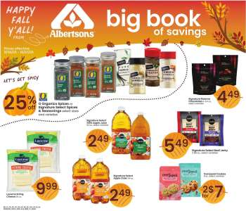 Albertsons Flyer - 09/30/2025 - 10/27/2025.