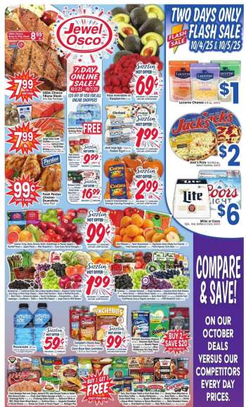 Jewel Osco Flyer - 10/01/2025 - 10/07/2025.