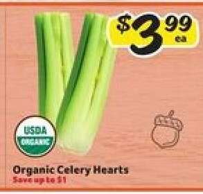Organic Celery Hearts