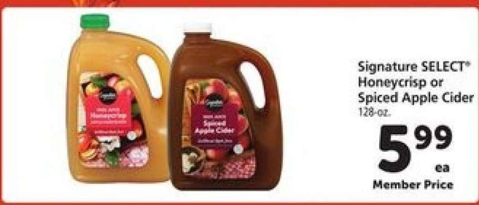 Signature SELECT Honeycrisp or Spiced Apple Cider