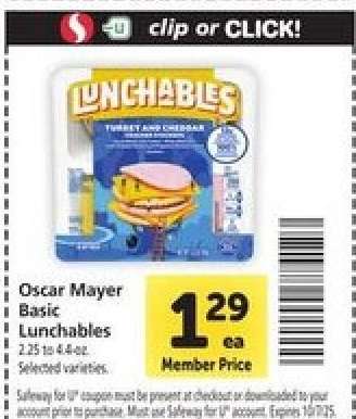 Oscar Mayer Basic Lunchables
