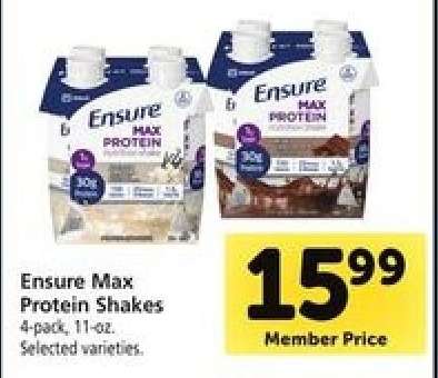 Ensure Max Protein Shakes