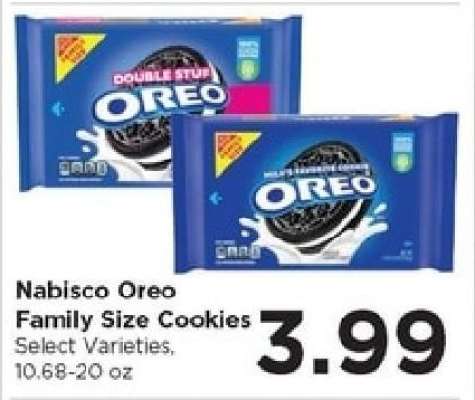 Nabisco Oreo Family Size Cookies