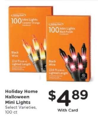 Holiday Home Halloween Mini Lights