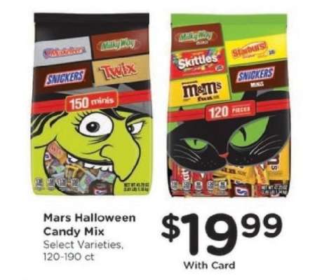 Mars Halloween Candy Mix