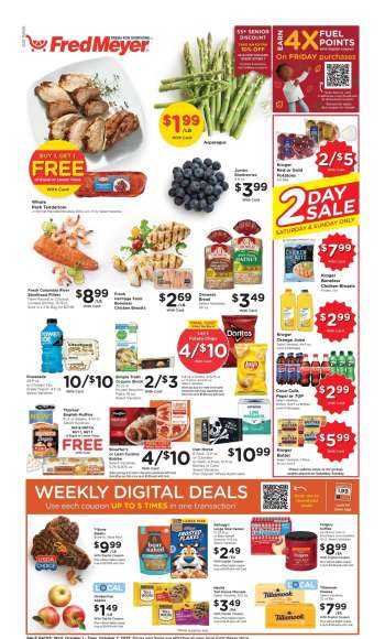 Fred Meyer Flyer - 10/01/2025 - 10/07/2025.