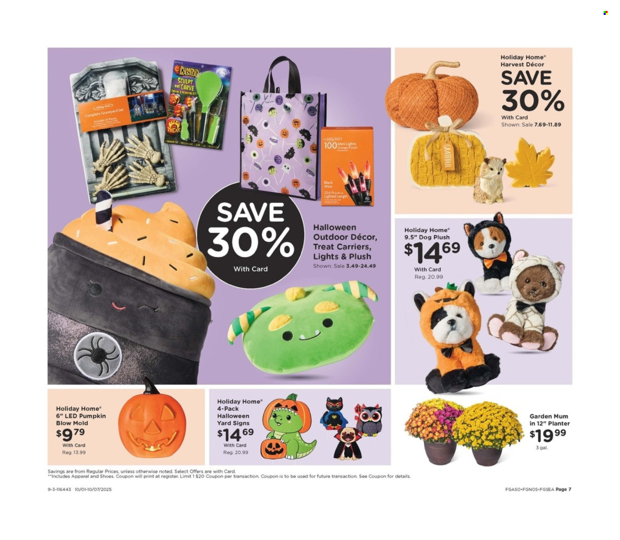 Fred Meyer ad - 10/01/2025 - 10/07/2025. Page 9